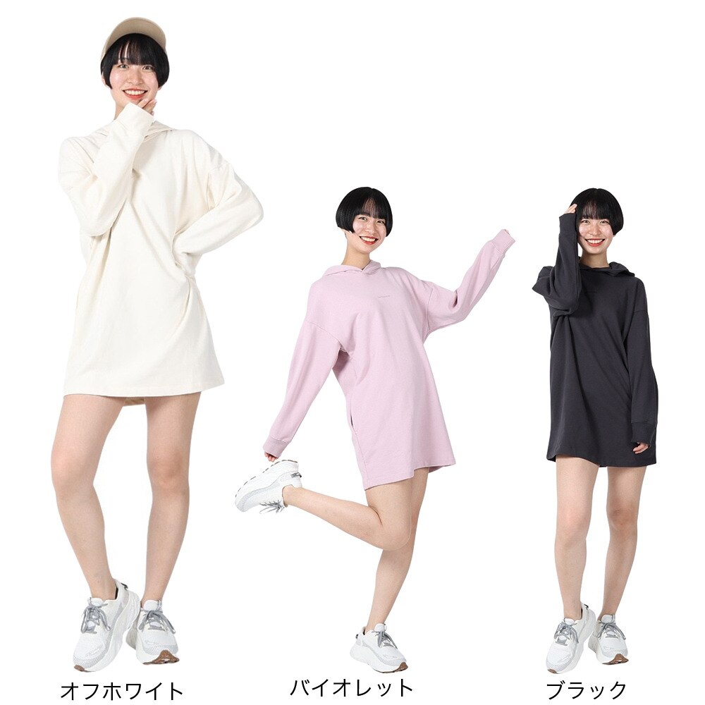 ニューバランス（new balance）（レディース）パーカー レディース ロングパーカー Athletics Nature State WD23552GIE
