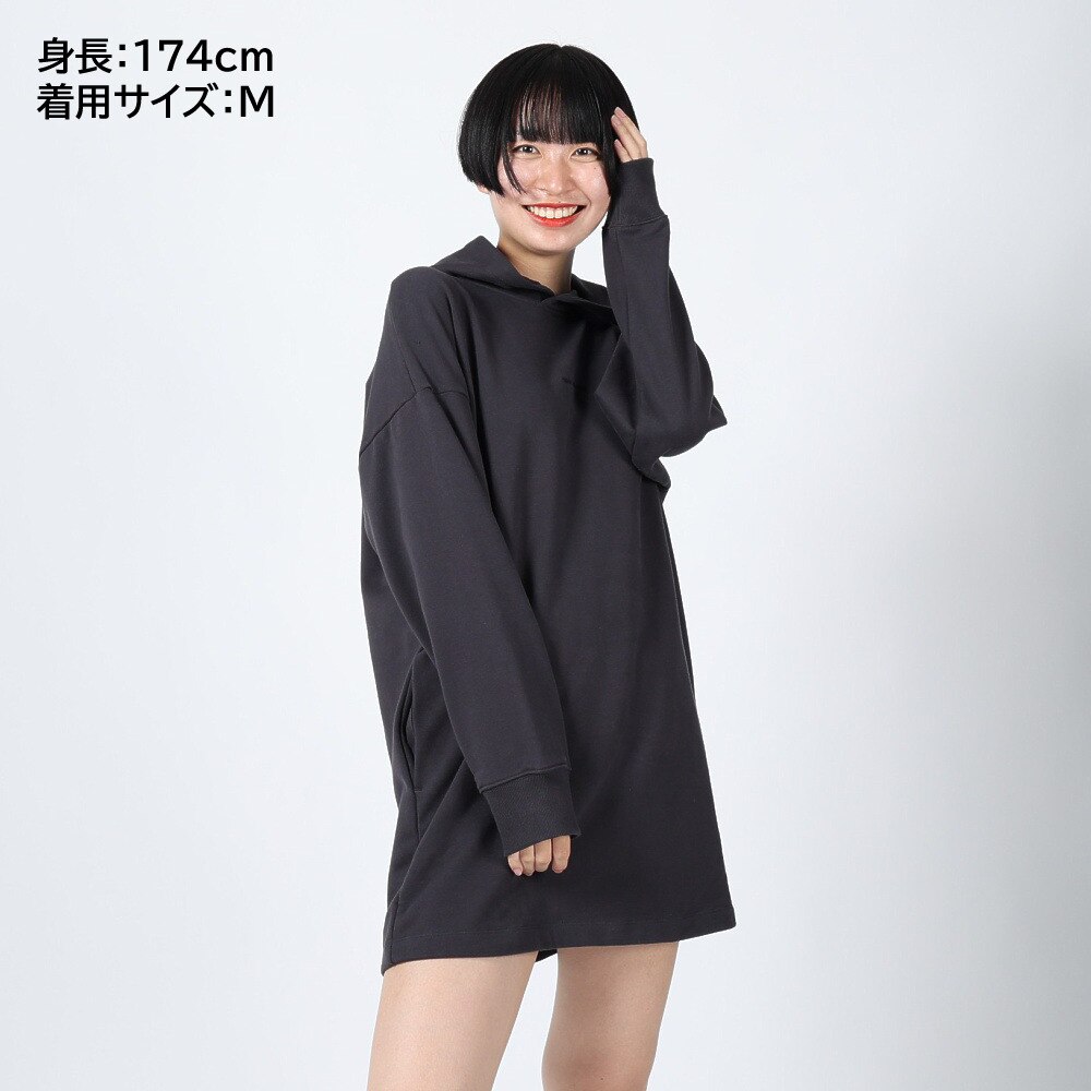 ニューバランス（new balance）（レディース）Athletics Nature State スウェットフーディドレス WD23552PHM