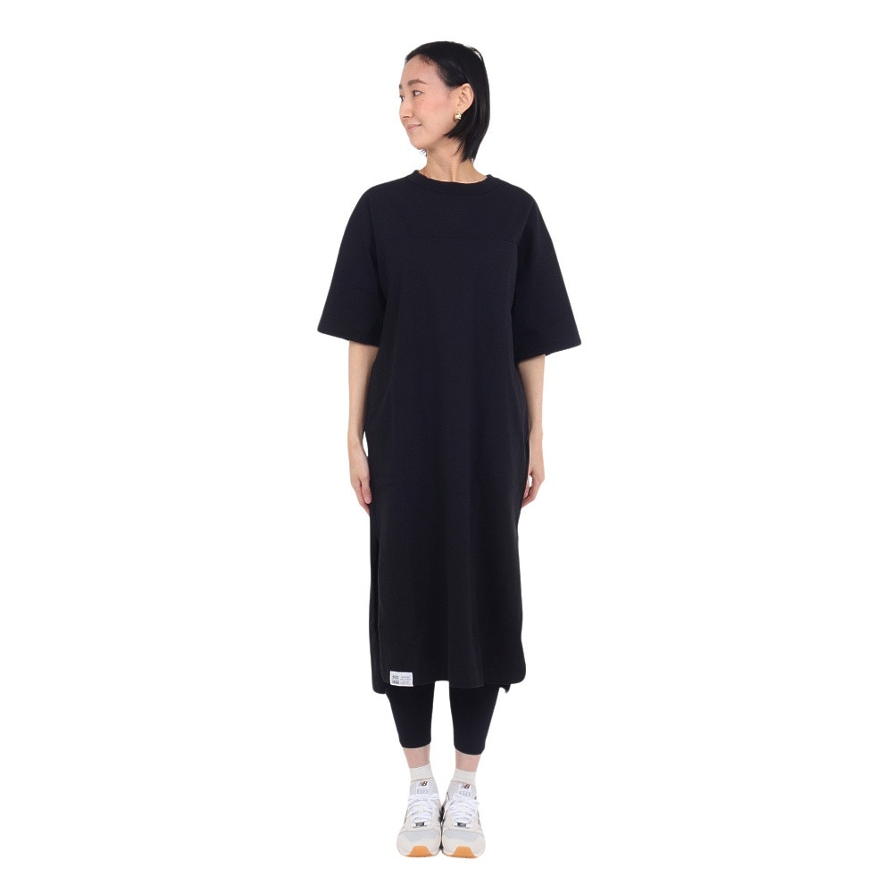 ニューバランス（new balance）（レディース）ワンピース 900 ドレスTシャツ AWD35025BK