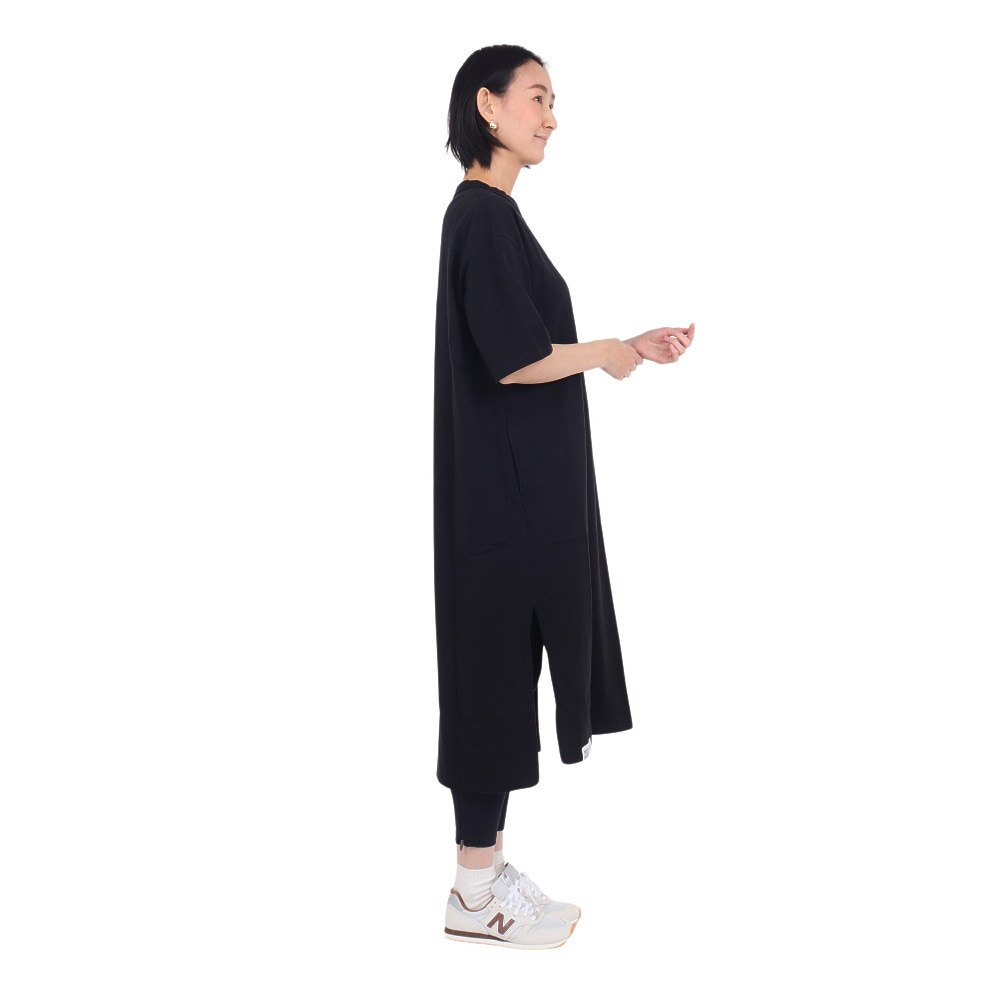ニューバランス（new balance）（レディース）ワンピース 900 ドレスTシャツ AWD35025BK