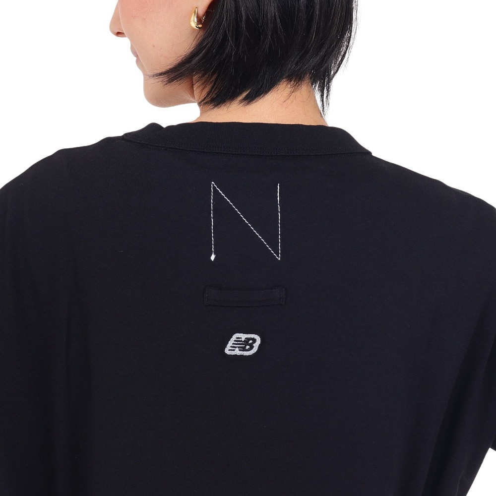 ニューバランス（new balance）（レディース）ワンピース 900 ドレスTシャツ AWD35025BK