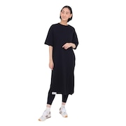 (レディース)ワンピース 900 ドレスTシャツ AWD35025BK