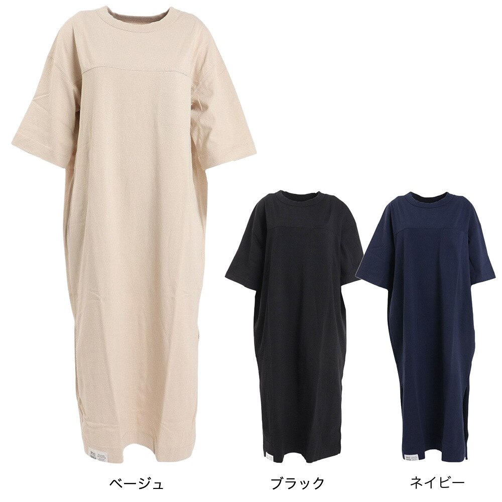 ニューバランス（new balance）（レディース）ワンピース 900 ドレスTシャツ AWD35025BK