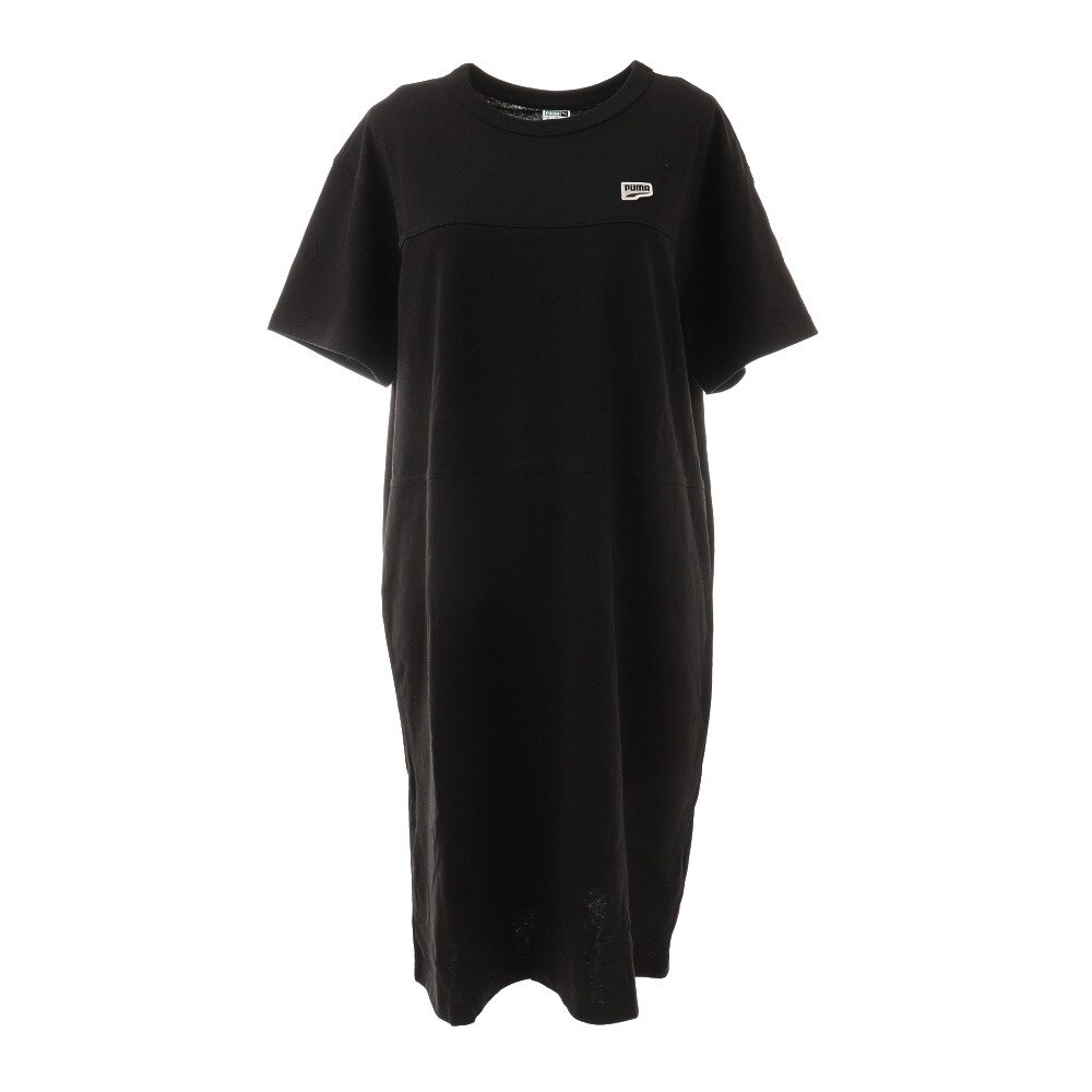  DOWNTOWN Tシャツ ドレス 599667 01 BLK