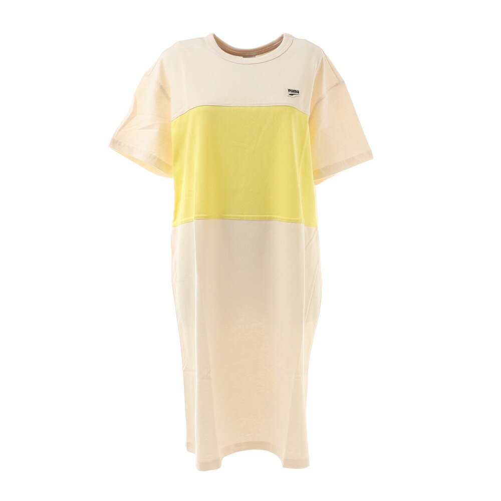  DOWNTOWN Tシャツ ドレス 599667 75 YEL