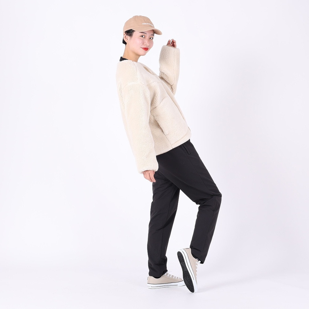 プーマ（PUMA）（レディース）ウーブンパンツ 起毛トリコットライニンク 679574 01 BLK