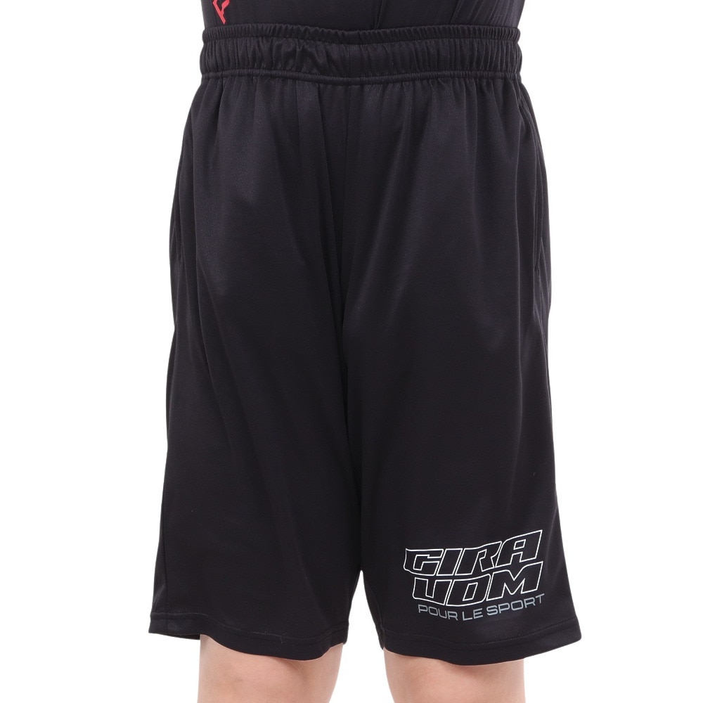 ジローム（GIRAUDM）（キッズ）ドライプラス メッシュハーフパンツ PT4S0089-TR868-GRES BLK