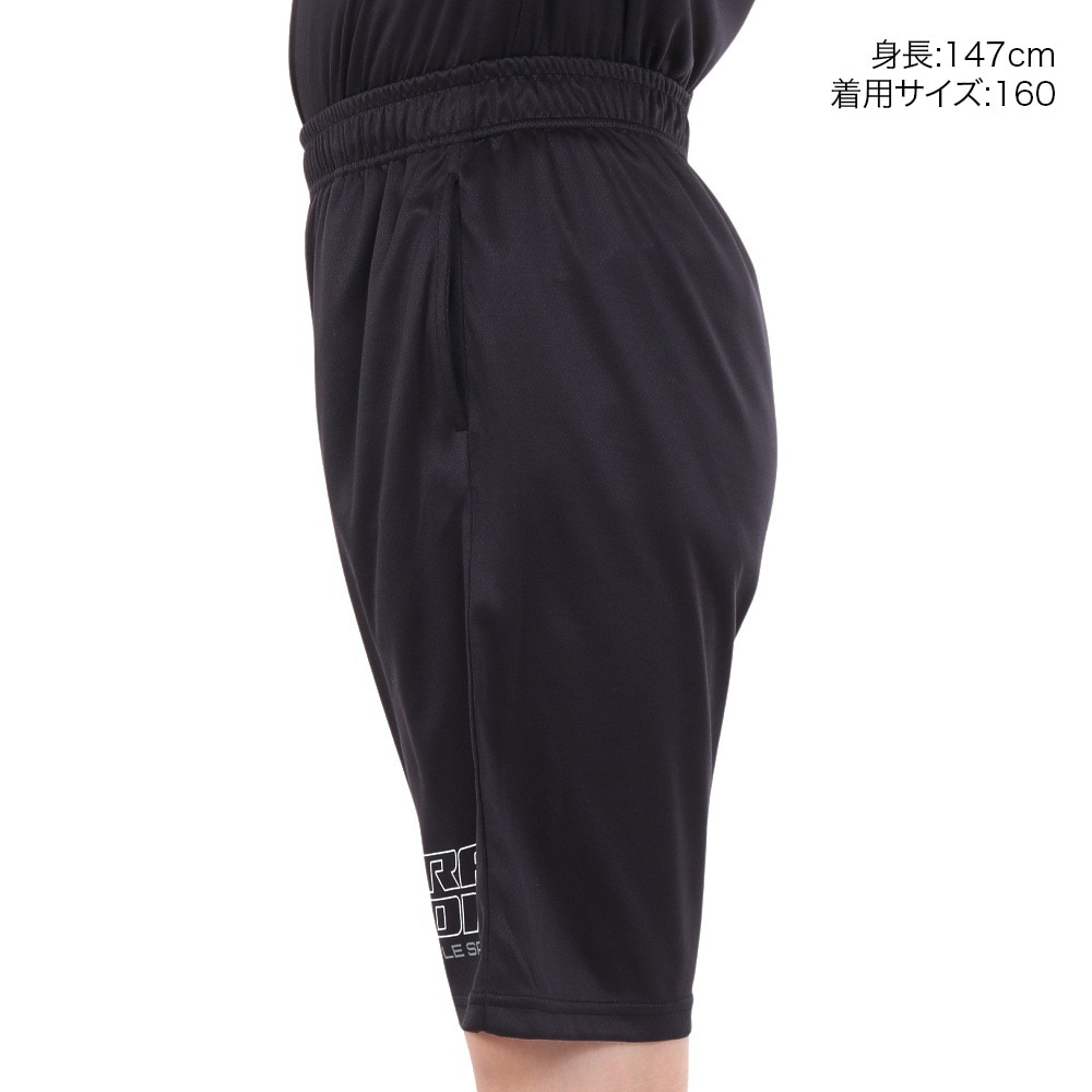 ジローム（GIRAUDM）（キッズ）ドライプラス メッシュハーフパンツ PT4S0089-TR868-GRES BLK