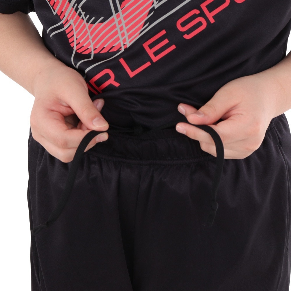 ジローム（GIRAUDM）（キッズ）ドライプラス メッシュハーフパンツ PT4S0089-TR868-GRES BLK