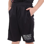 (キッズ)ドライプラス メッシュハーフパンツ PT4S0089-TR868-GRES BLK