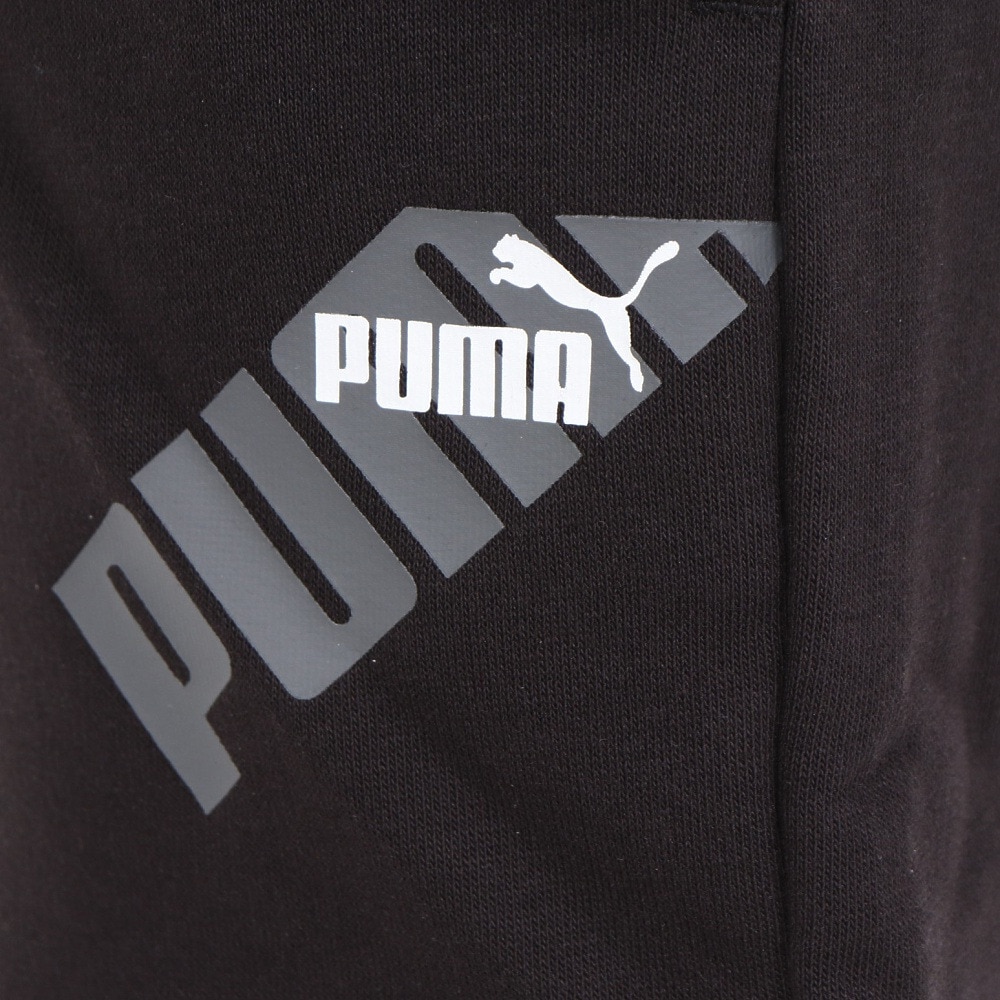 プーマ（PUMA）（キッズ）ジュニア パワー グラフィック ショーツ 681405 01 BLK