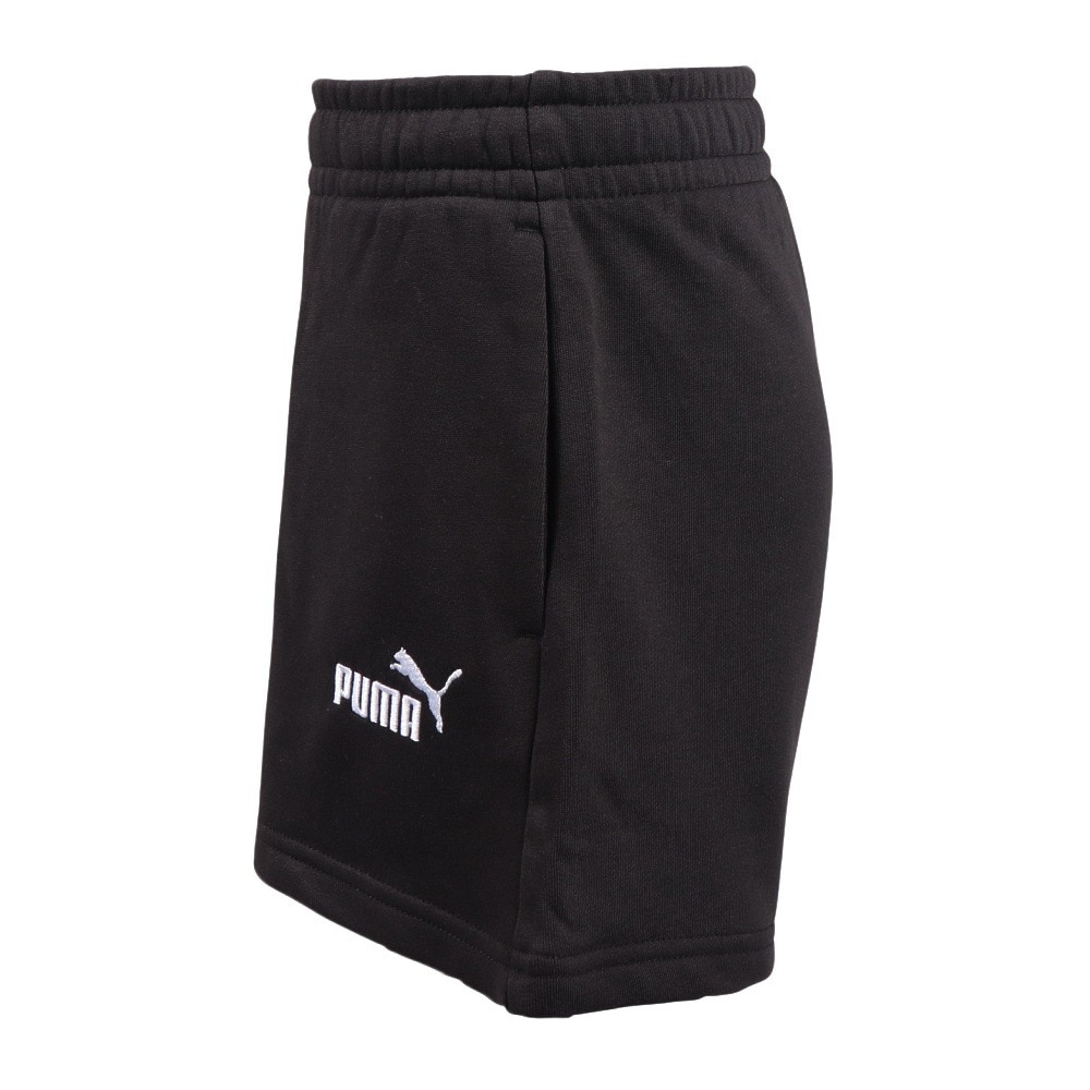 プーマ（PUMA）（キッズ）ジュニア ESS スモール NO. 1 ロゴ ショーツ 687786 01 BLK