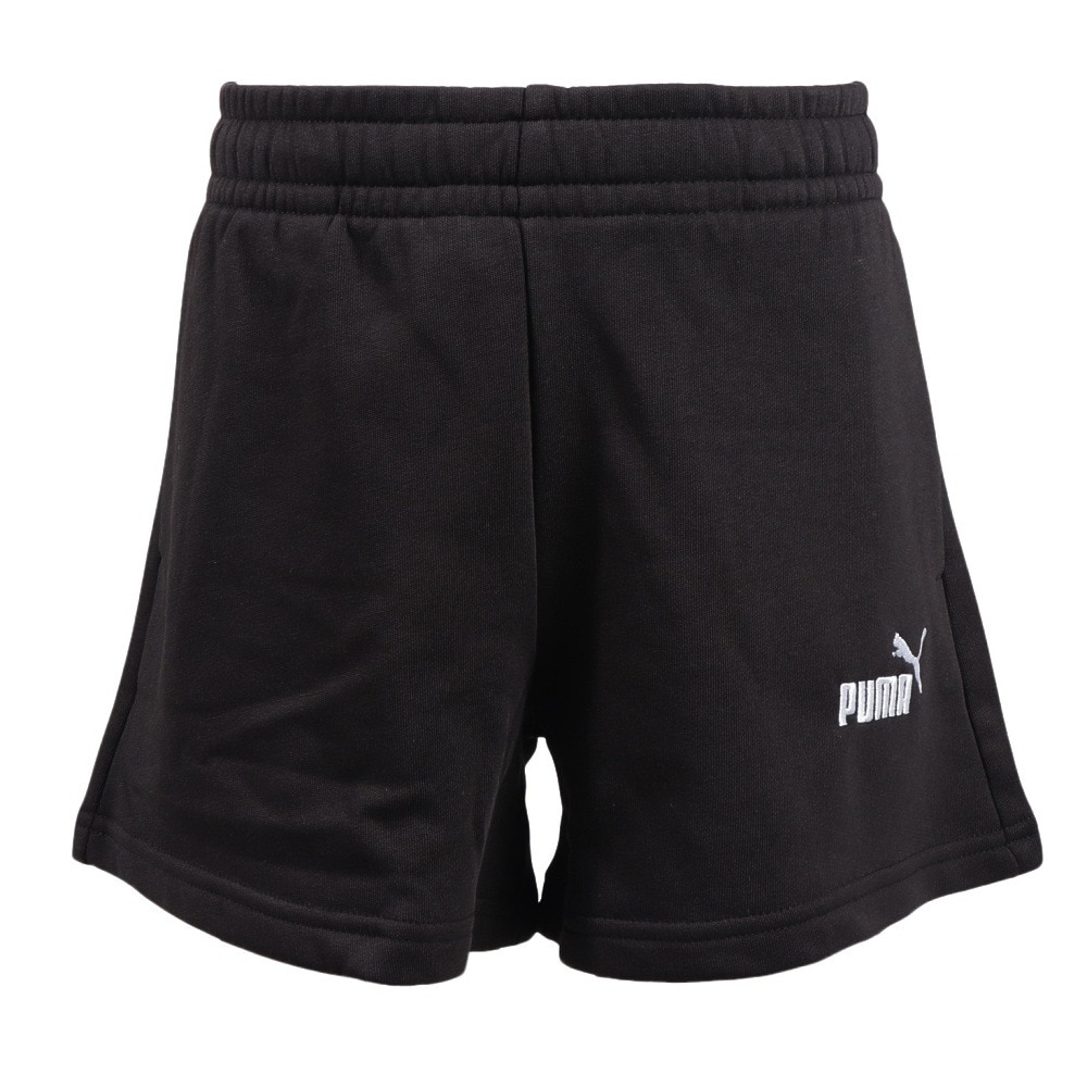 プーマ（PUMA）（キッズ）ジュニア ESS スモール NO. 1 ロゴ ショーツ 687786 01 BLK