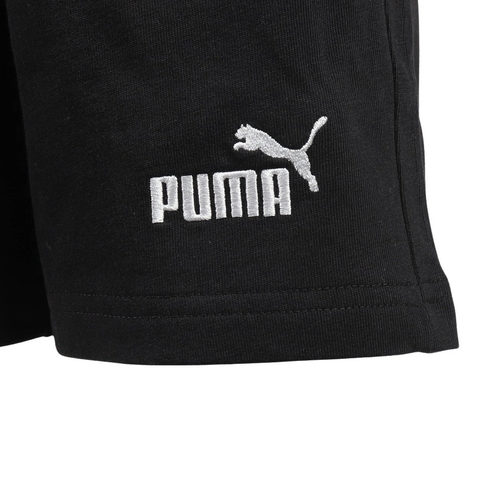 プーマ（PUMA）（キッズ）ジュニア ESS NO.1 ジャージーショーツ 687797 01 BLK