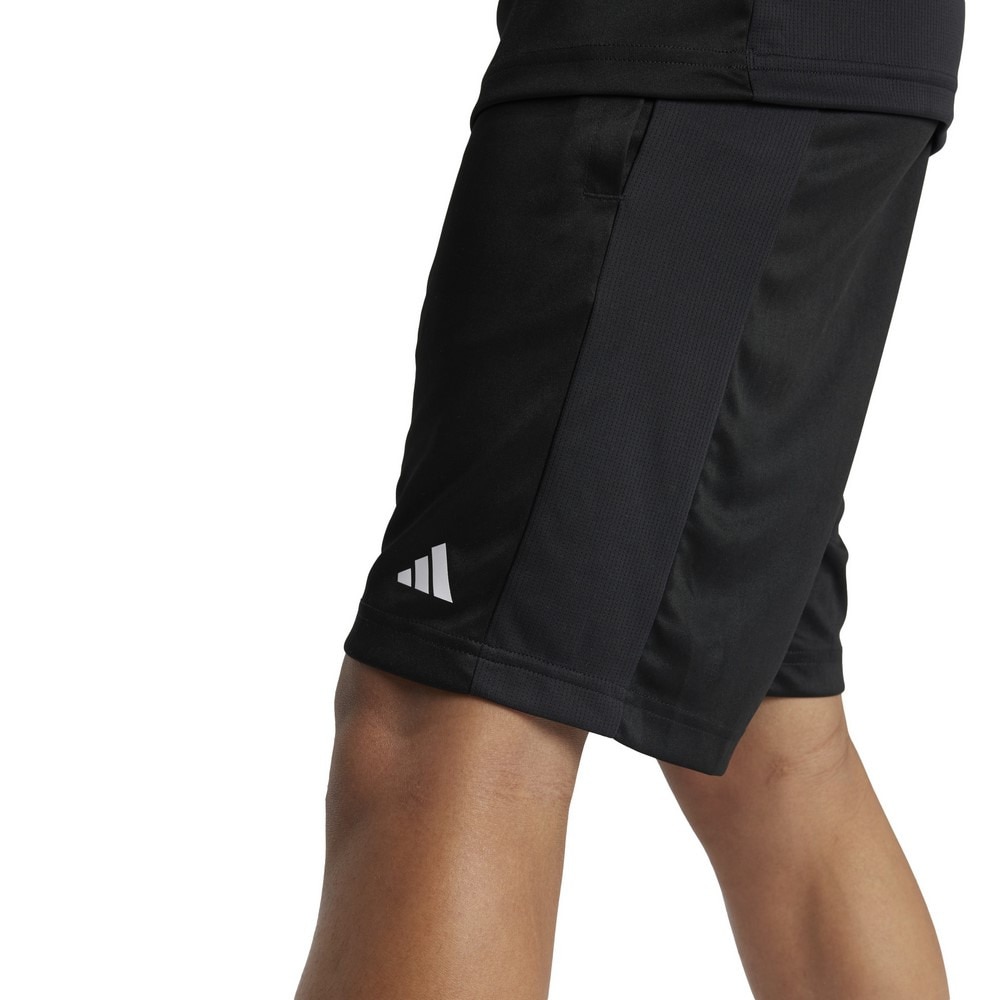 アディダス（adidas）（キッズ）ジュニア トレイン エッセンシャルズ ロゴ レギュラーフィット ショーツ JTH39-IV9578