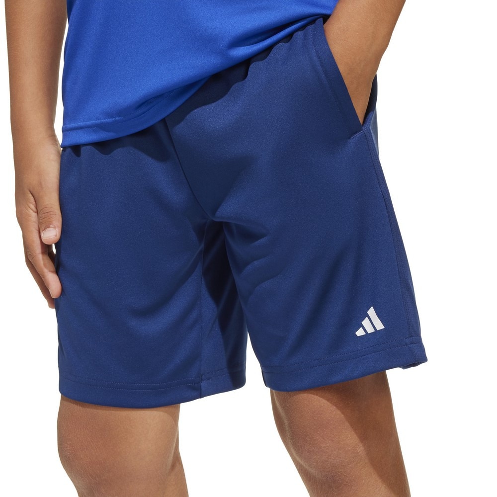 アディダス（adidas）（キッズ）ジュニア トレイン エッセンシャルズ ロゴ レギュラーフィット ショーツ JTH39-JJ1065