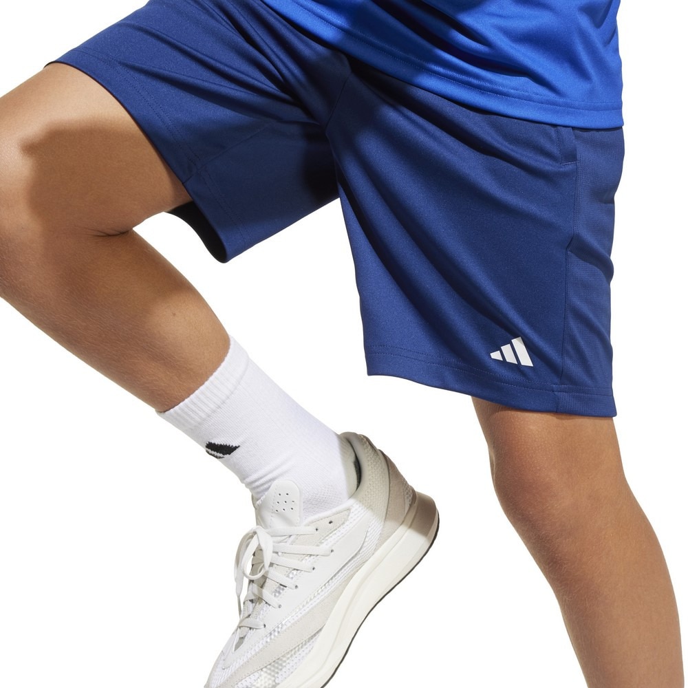 アディダス（adidas）（キッズ）ジュニア トレイン エッセンシャルズ ロゴ レギュラーフィット ショーツ JTH39-JJ1065