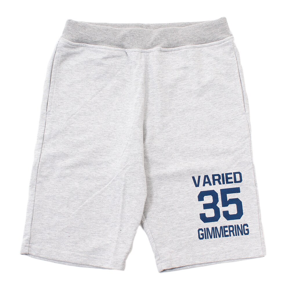  【多少の傷汚れありの為大奉仕】ショートパンツ ハーフパンツ ジュニア スウェット パンツ 868PA9JY9285 GRY