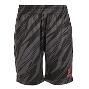 ジローム（GIRAUDM）（キッズ）ドライ 吸汗速乾 UVカット ジュニア ニット ハーフパンツ 868GM1CD6734 BLK ショートパンツ 短パン