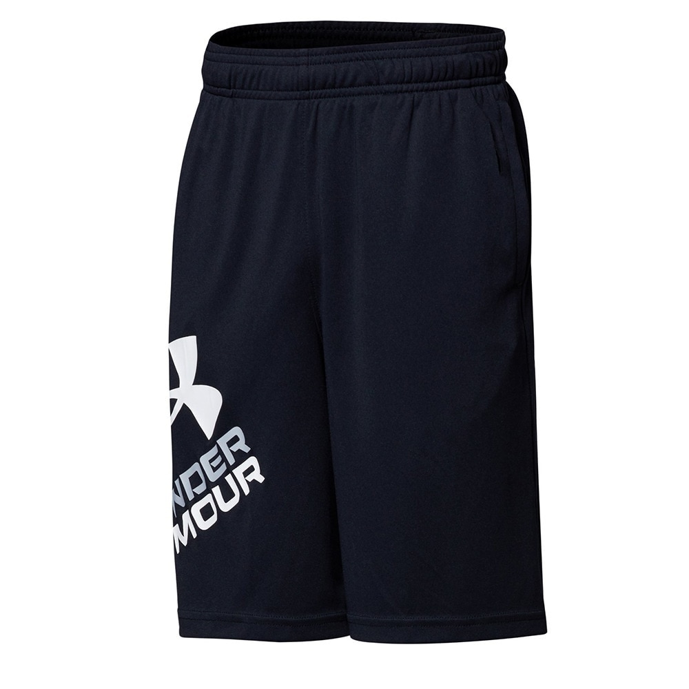 アンダーアーマー（UNDER ARMOUR）（キッズ）ボーイズ プロトタイプ 2.0 ロゴ ショーツ 1361817 001 オンライン価格 ショートパンツ ハーフパンツ 短パン