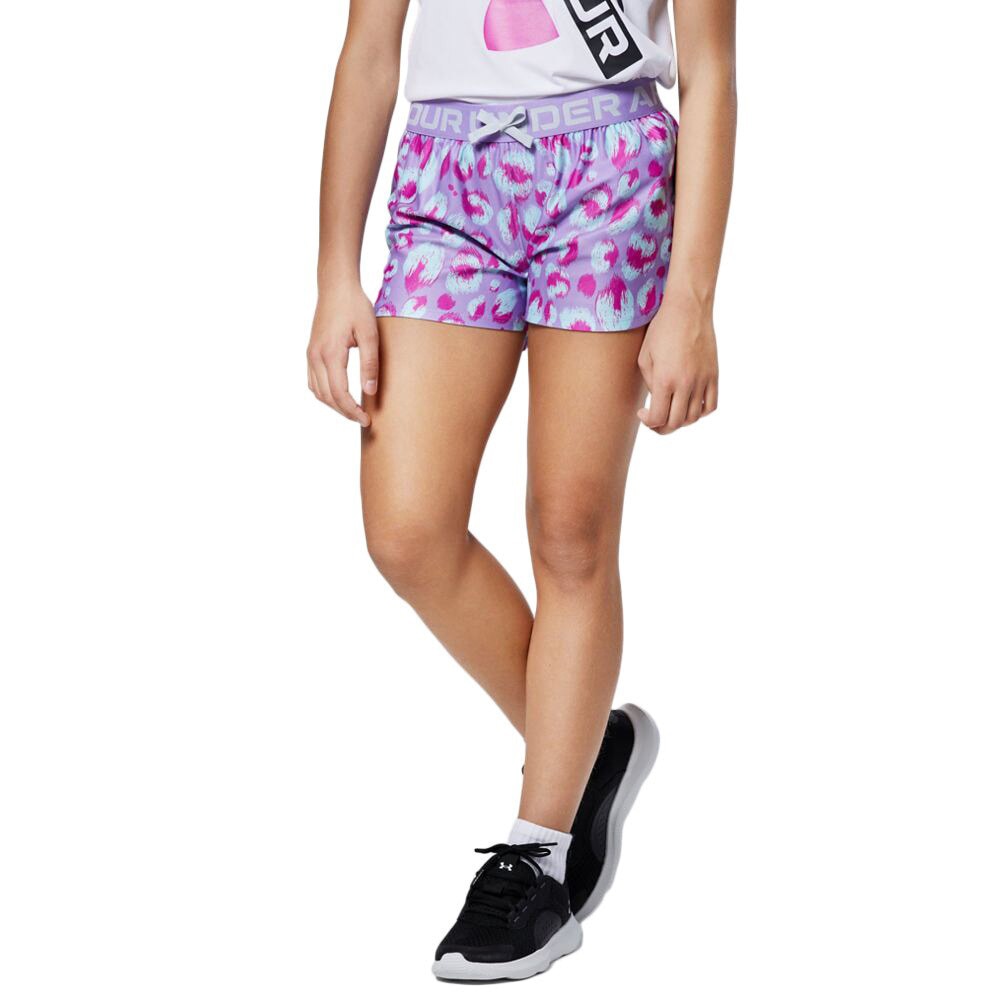 アンダーアーマー（UNDER ARMOUR）（キッズ）ガールズ プレーアップ プリント ショーツ 1363371 576 オンライン価格 ショートパンツ ハーフパンツ 短パン