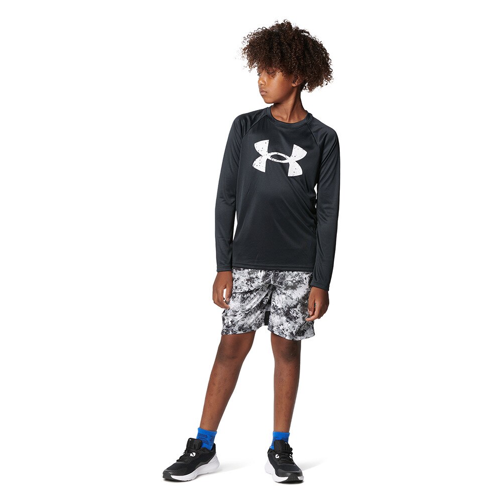 贈答品 アンダーアーマー UNDER ARMOUR キッズ ベロシティ プリント ショーツ 1362472 006