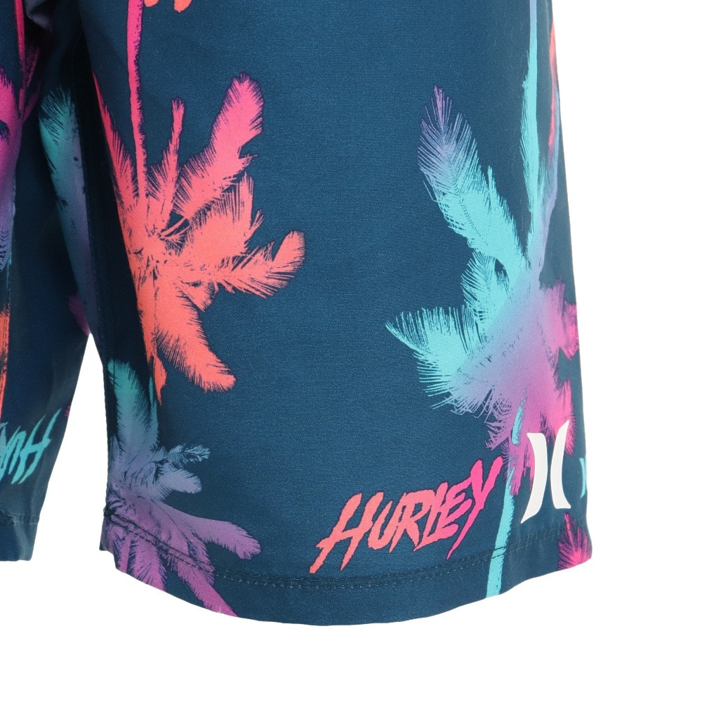 ハーレー（HURLEY）（キッズ）ボーイズ PALMS PRINT PULL ON SWIM ハーフパンツ 985857-U48