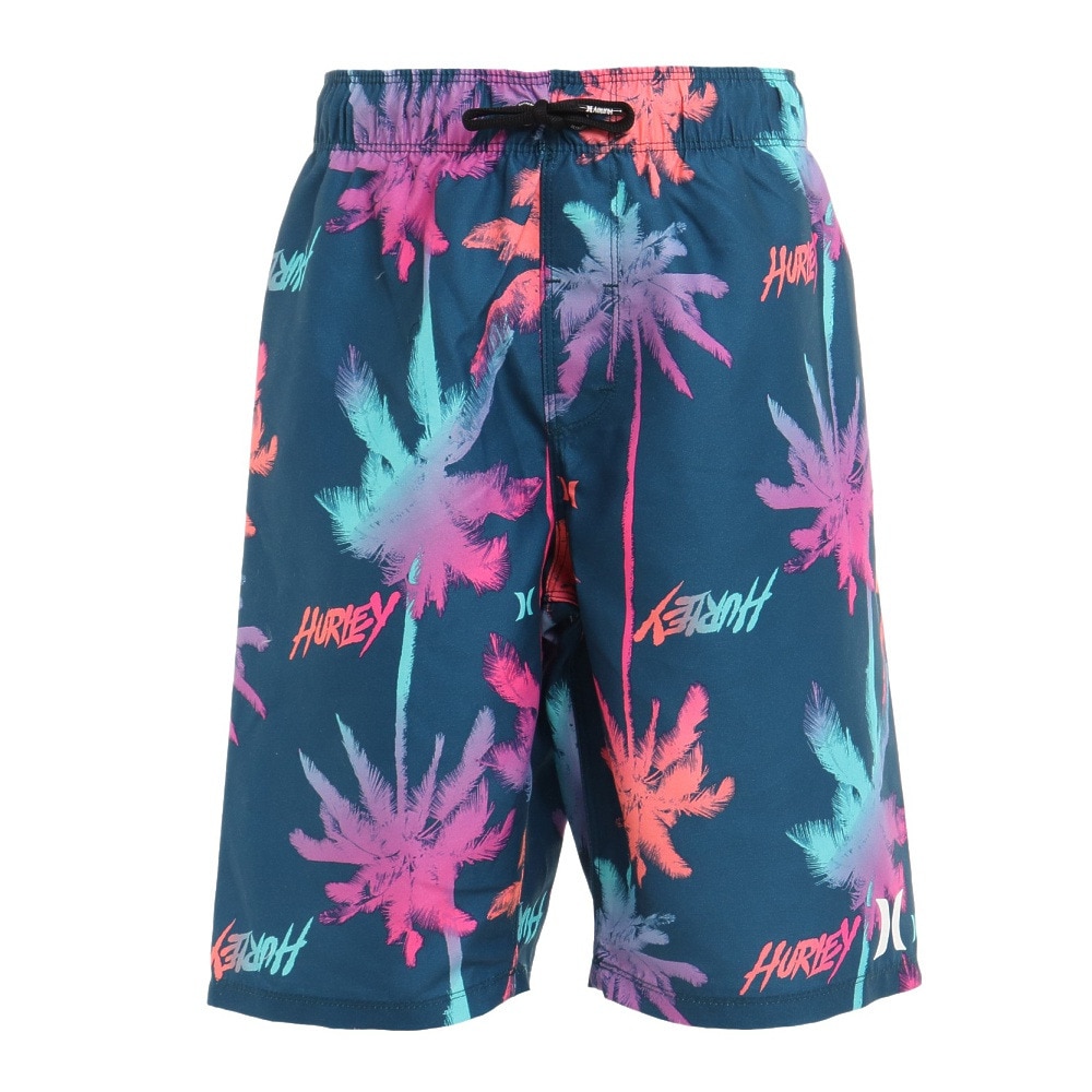 ハーレー（HURLEY）（キッズ）ボーイズ PALMS PRINT PULL ON SWIM ハーフパンツ 985857-U48