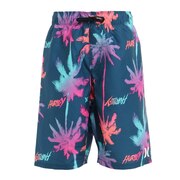 ハーレー（HURLEY）（キッズ）ボーイズ PALMS PRINT PULL ON SWIM ハーフパンツ 985857-U48
