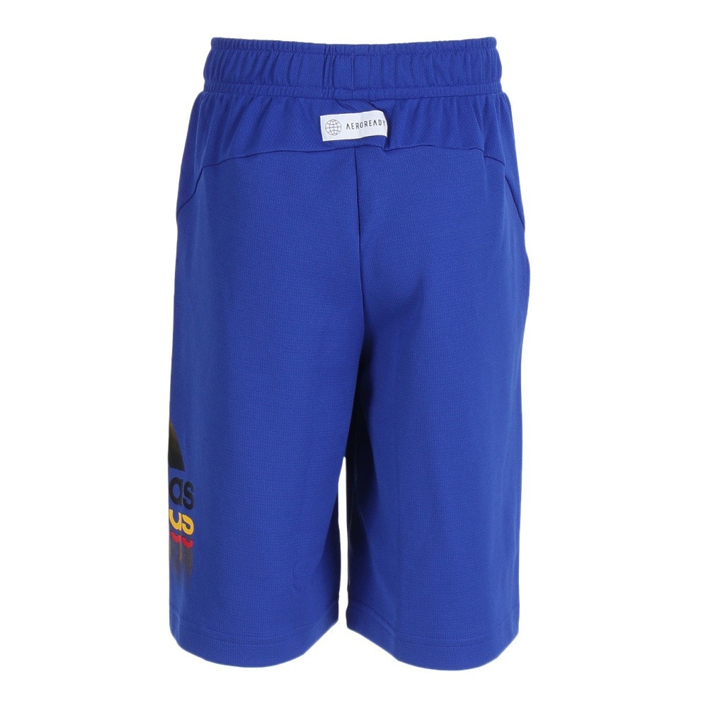 アディダス（adidas）（キッズ）ハーフパンツ キッズ ニットライトロゴショーツ BVF64-IA9314