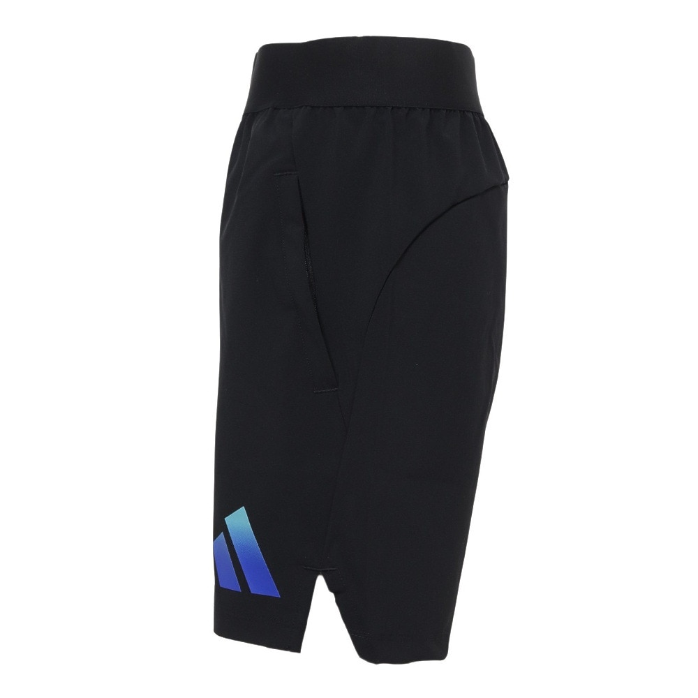 アディダス（adidas）（キッズ）ジュニア トレイン アイコン AEROREADY ロゴ ウーブンショーツ EBO97-HR5925
