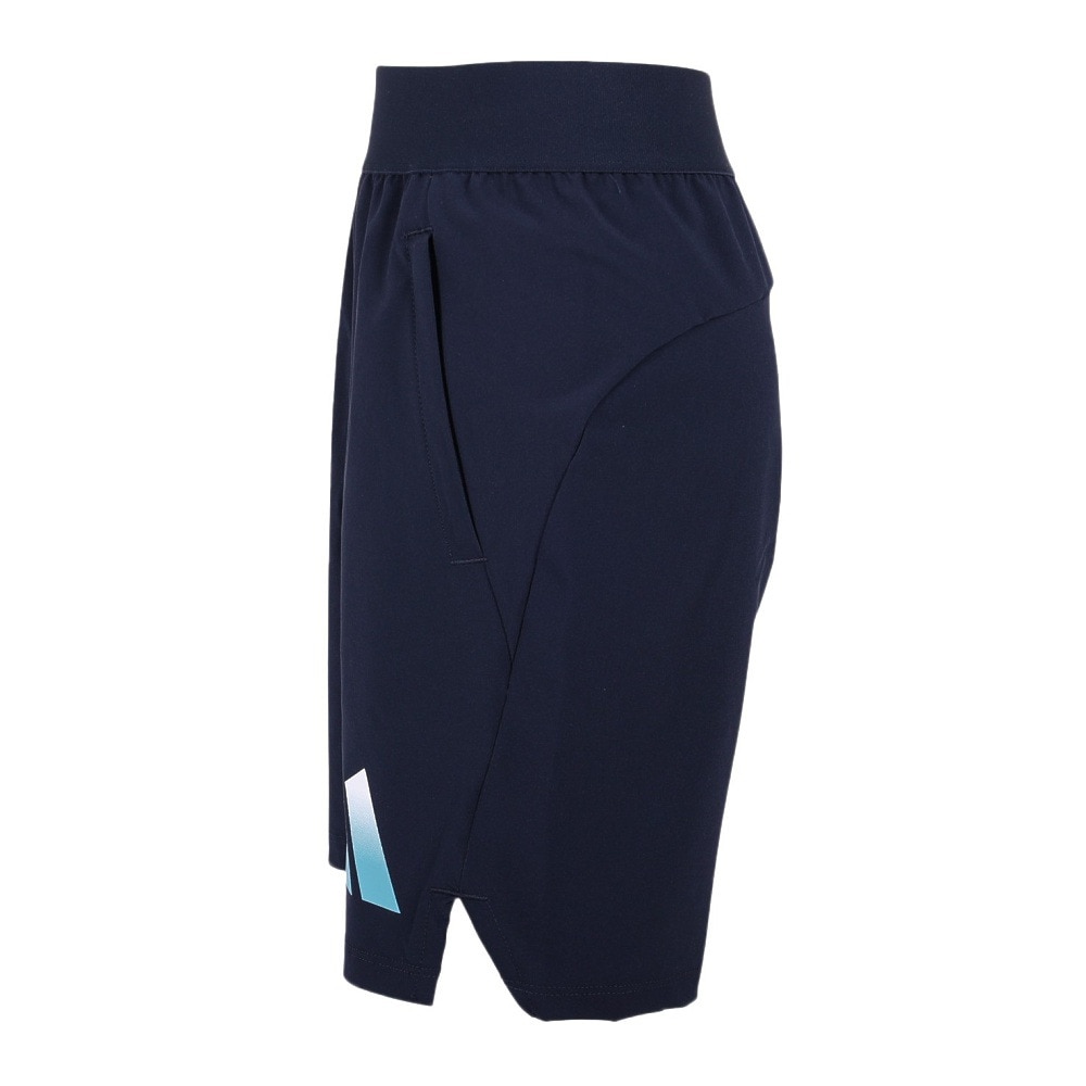アディダス（adidas）（キッズ）トレイン アイコン AEROREADY ロゴ ウーブンショーツ EBO97-IC5412