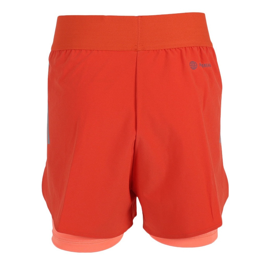 アディダス（adidas）（キッズ）パンツ キッズ 2-IN-1 AEROREADY ウーブンショーツ EBP15-IB8868