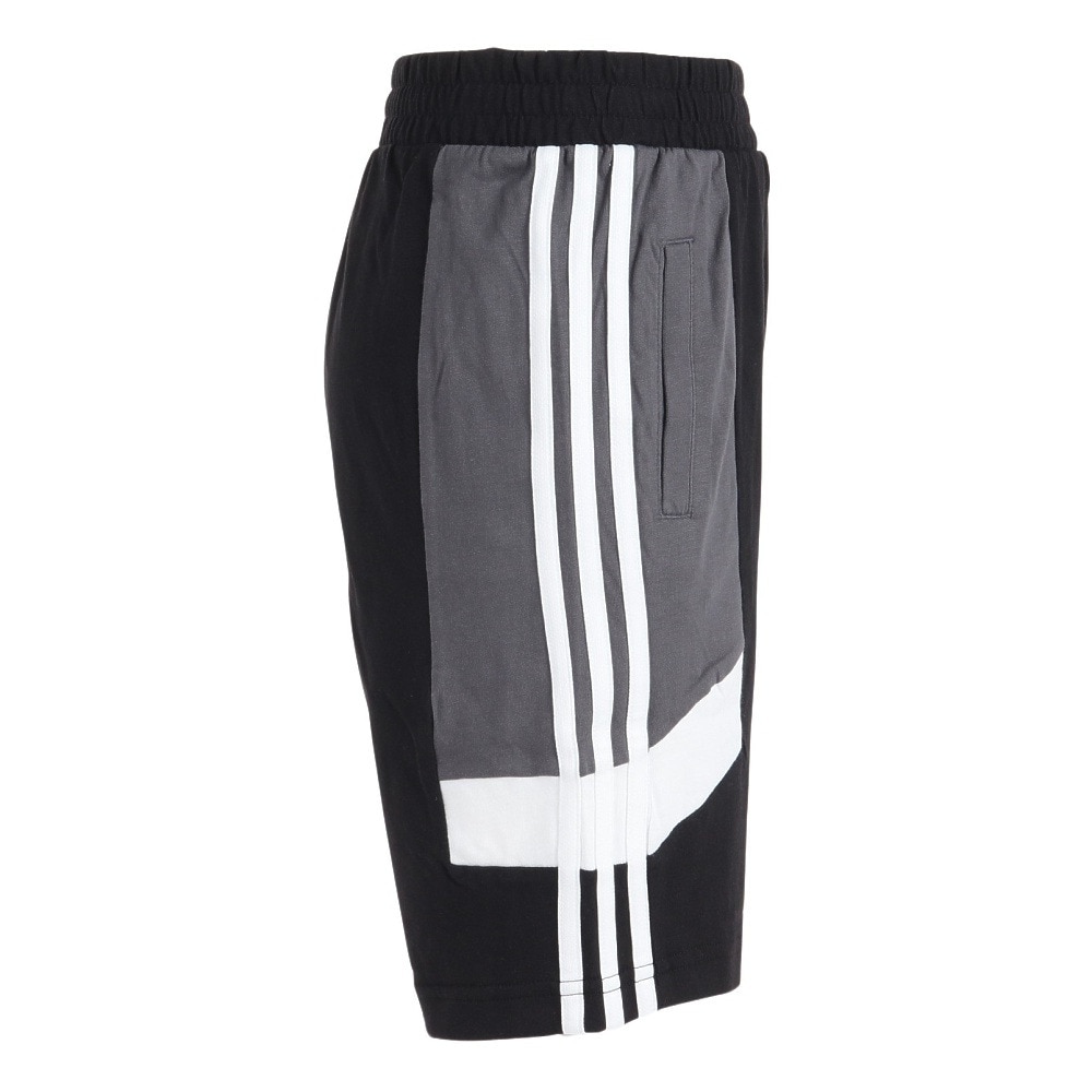 アディダス（adidas）（キッズ）ジュニア カラーブロック スリーストライプス ショーツ ECO34-HR6327