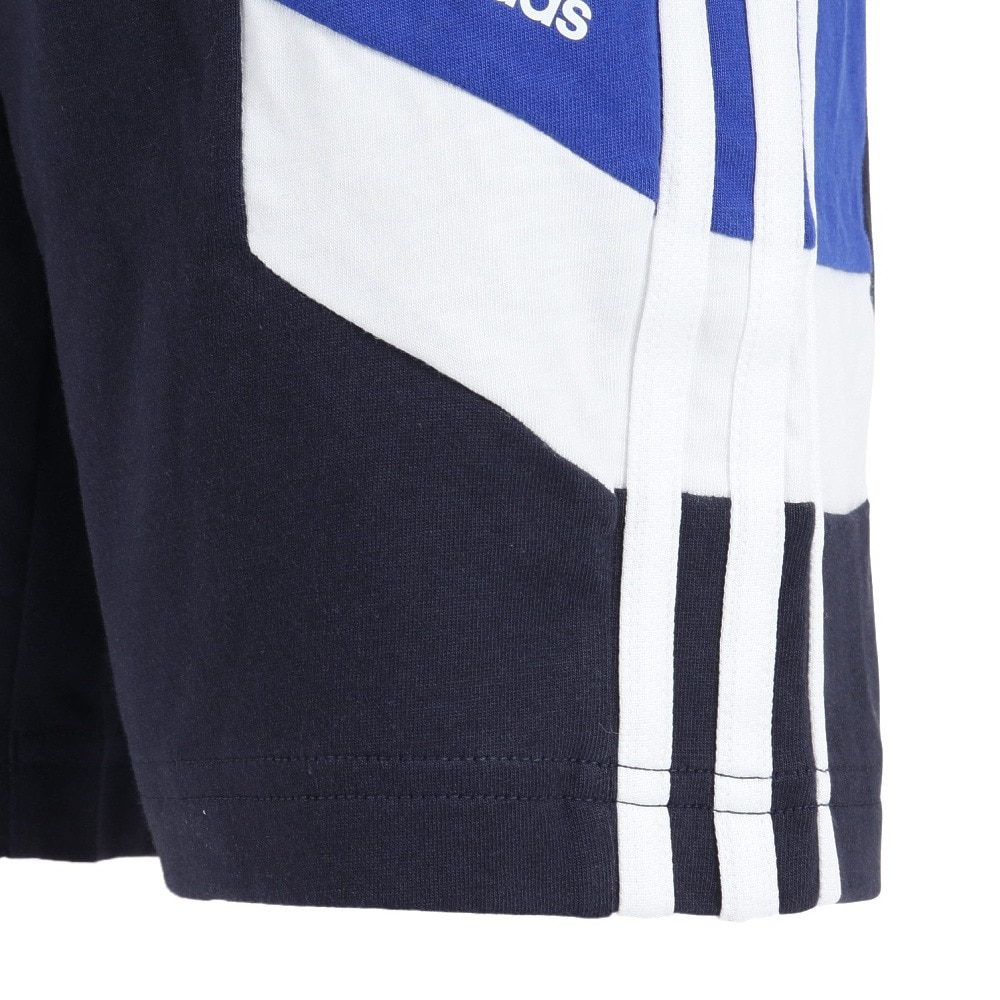 アディダス（adidas）（キッズ）ジュニア カラーブロック スリーストライプス ショーツ ECO34-IC5631
