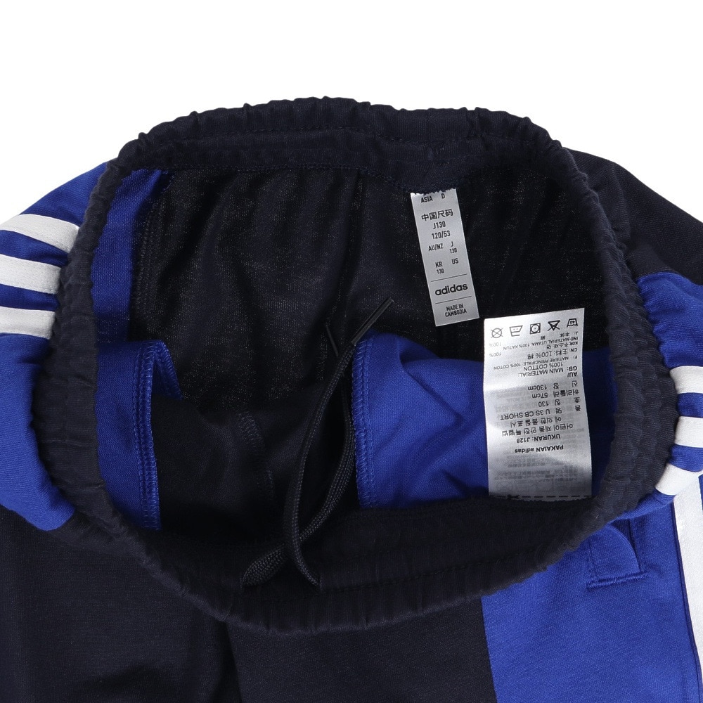 アディダス（adidas）（キッズ）ジュニア カラーブロック スリーストライプス ショーツ ECO34-IC5631
