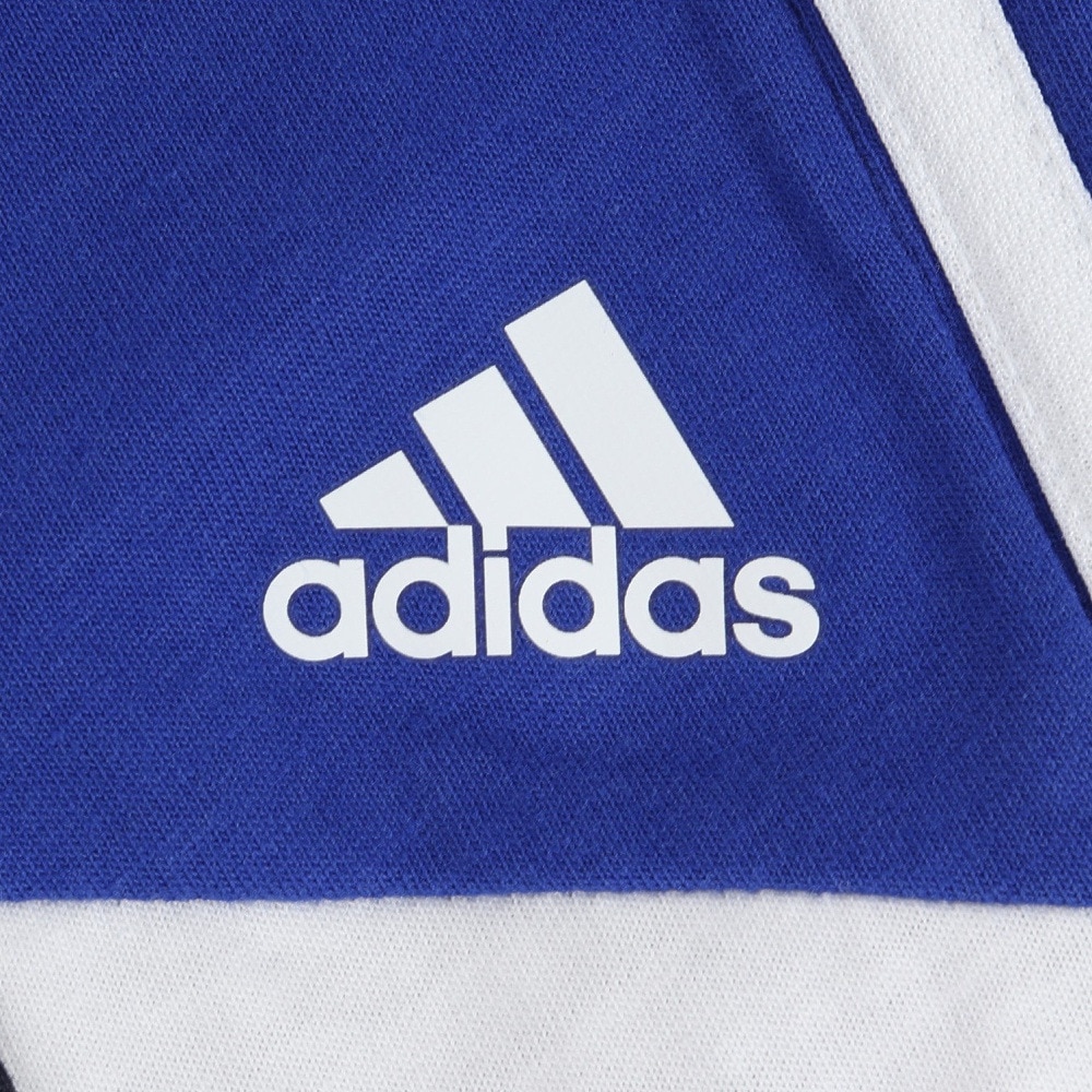 アディダス（adidas）（キッズ）ジュニア カラーブロック スリーストライプス ショーツ ECO34-IC5631