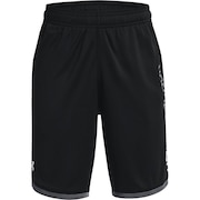 (キッズ)パンツ ハーフパンツ 速乾 抗菌防臭 ブラック 黒 スタント3.0 ショーツ 1361802 001