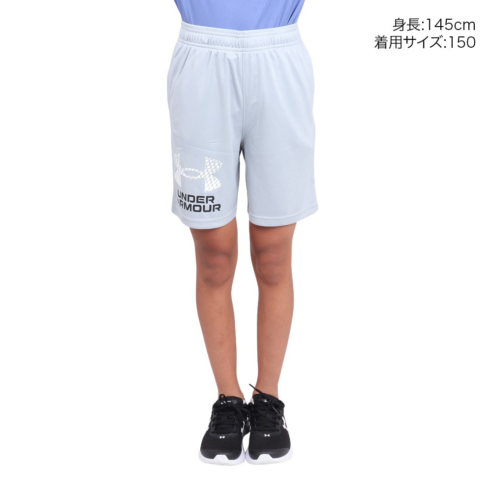 アンダーアーマー（UNDER ARMOUR）（キッズ）テック ロゴ ショーツ 1383333 011