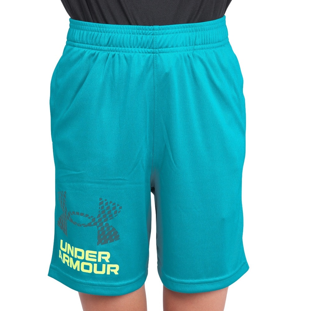 アンダーアーマー（UNDER ARMOUR）（キッズ）短パン ハーフパンツ テック ロゴ ショーツ 1383333 464
