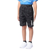 (キッズ)ジュニア ドライプラスクール SHINE BLOCK メッシュハーフパンツ PT4S0068-TR868-GRSDPT BLK