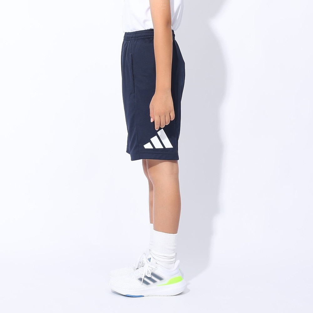 アディダス（adidas）（キッズ）ジュニア トレイン エッセンシャルズ ロゴショーツ ECL95-IC5657