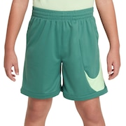 ナイキ（NIKE）（キッズ）パンツ ショートパンツ 速乾 グリーン マルチ+ ドライフィット トレーニング ショートパンツ FV0269-361