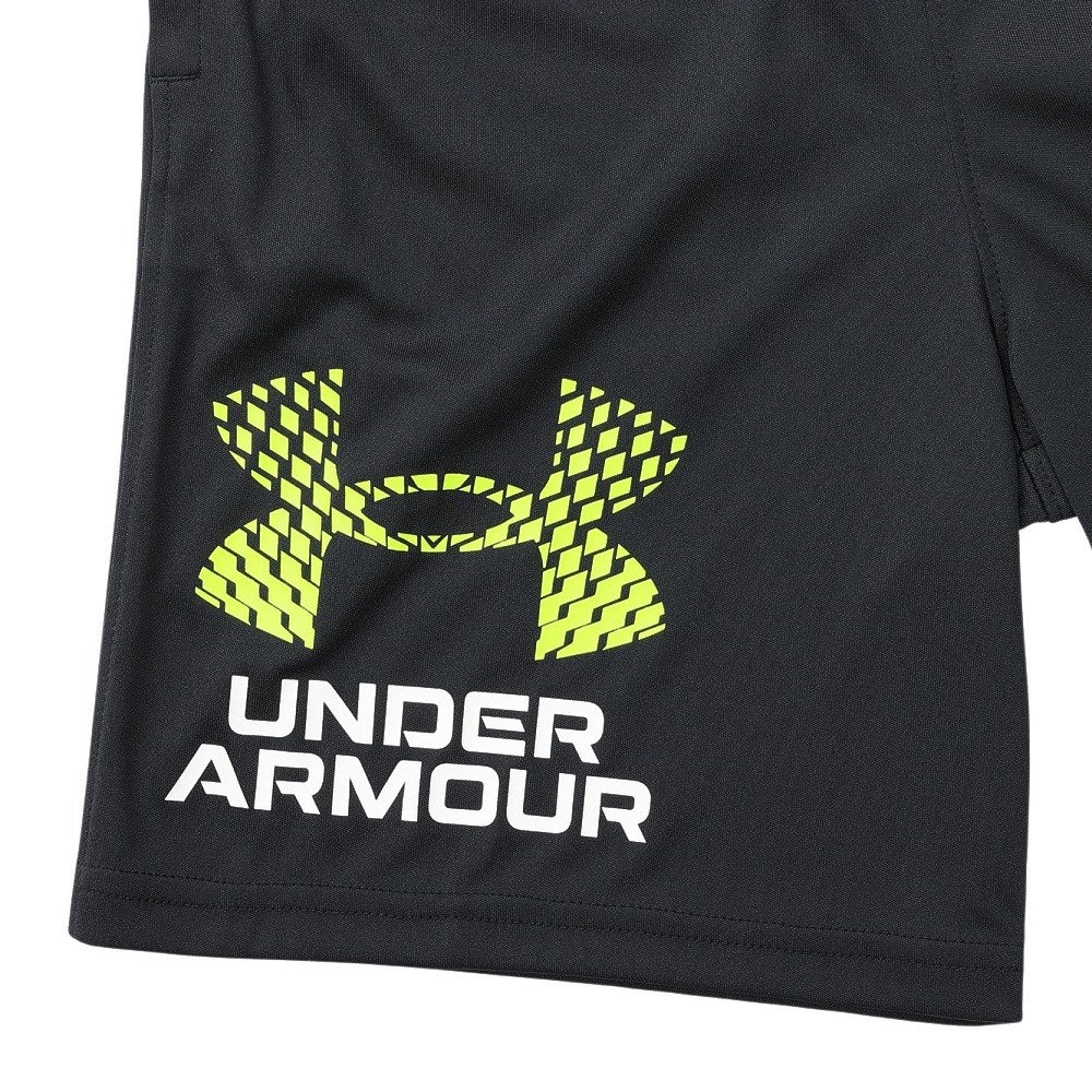 アンダーアーマー（UNDER ARMOUR）（キッズ）ジュニア テック ロゴ ショーツ 1383333 004