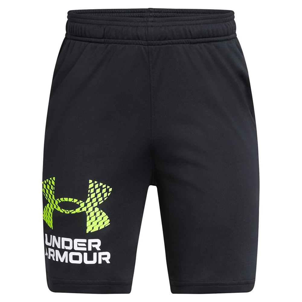 アンダーアーマー（UNDER ARMOUR）（キッズ）ジュニア テック ロゴ ショーツ 1383333 004