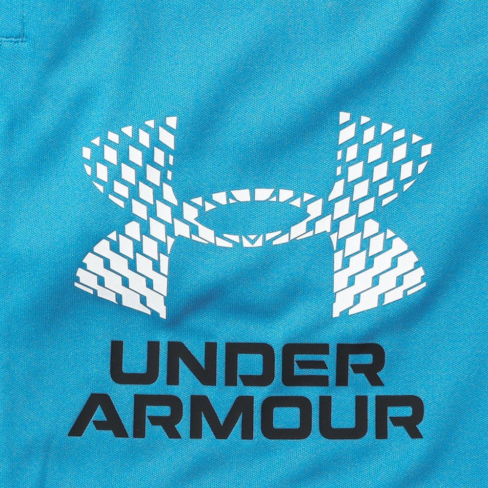 アンダーアーマー（UNDER ARMOUR）（キッズ）ジュニア テック ロゴ ショーツ 1383333 452