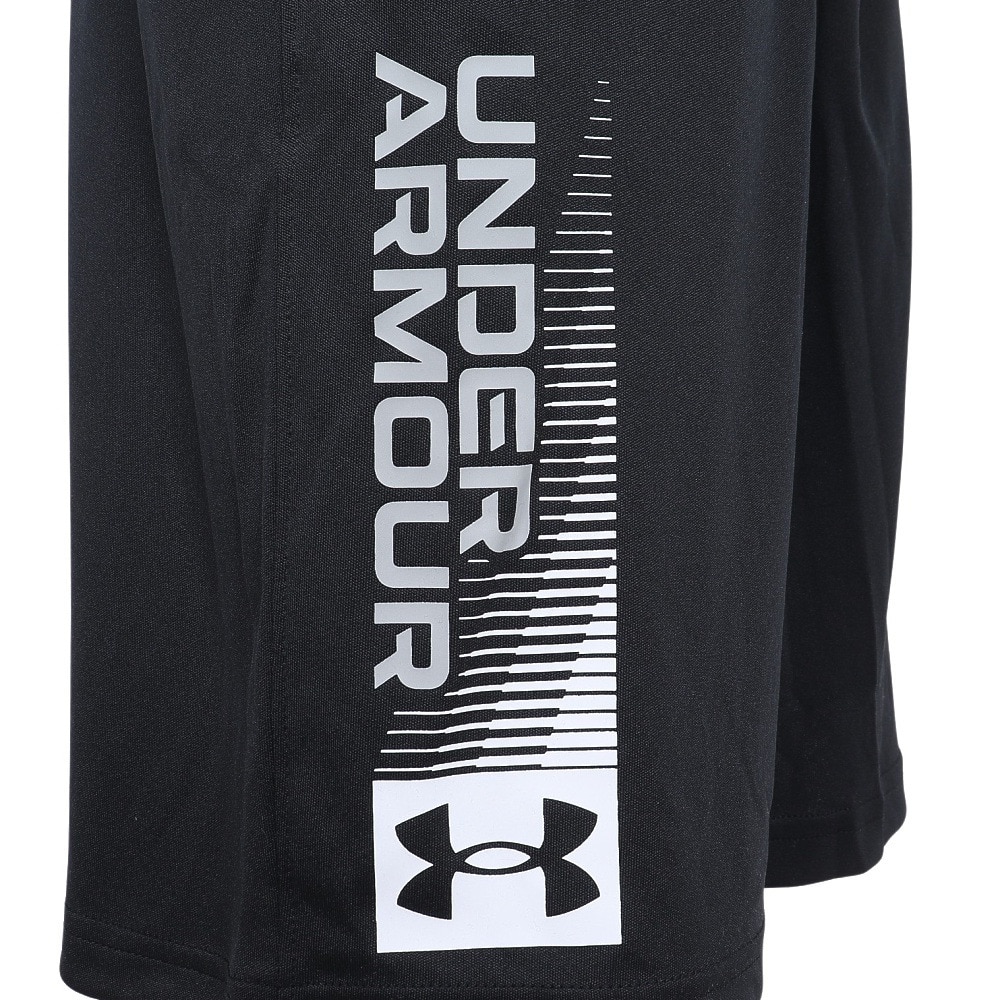 アンダーアーマー（UNDER ARMOUR）（キッズ）ジュニア テック ワードマーク ショーツ 1383334 003
