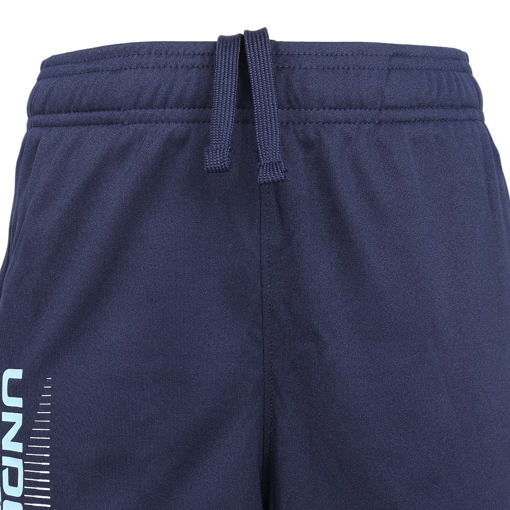 アンダーアーマー（UNDER ARMOUR）（キッズ）ジュニア テック ワードマーク ショーツ 1383334 410