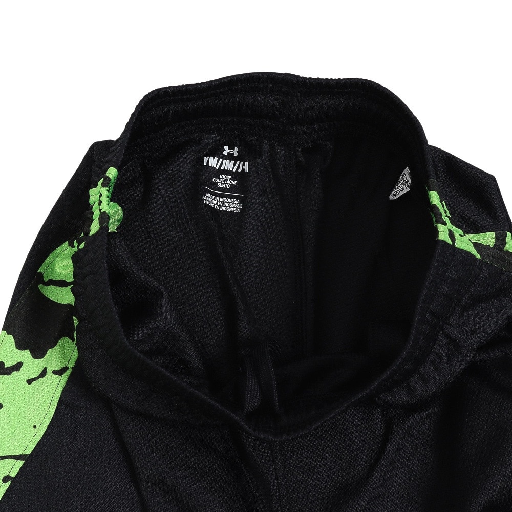 アンダーアーマー（UNDER ARMOUR）（キッズ）ジュニア UAテック プリント ブロック ショーツ 6006953 002