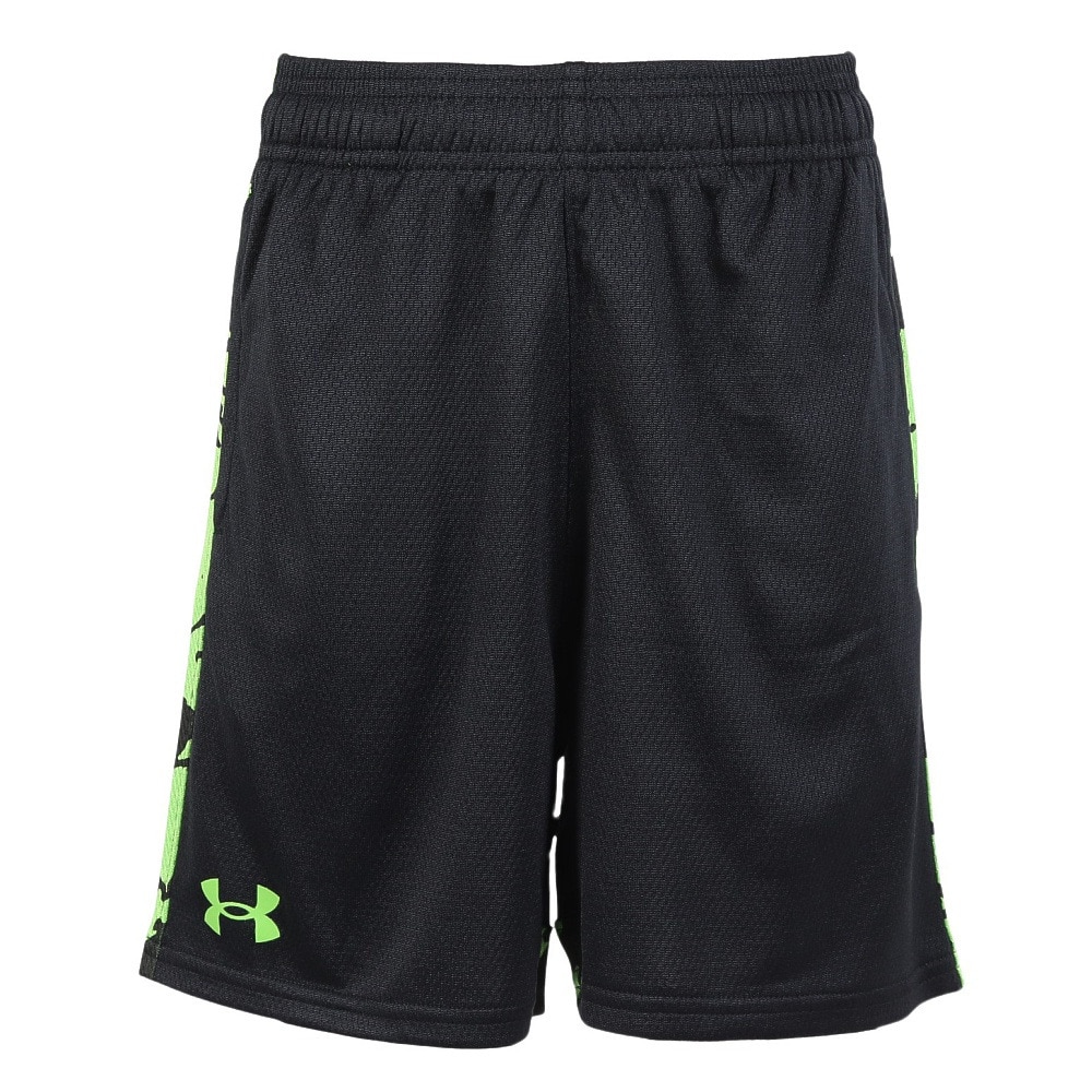 アンダーアーマー（UNDER ARMOUR）（キッズ）ジュニア UAテック プリント ブロック ショーツ 6006953 002